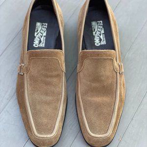 Salvatore Ferragamo suede loafers